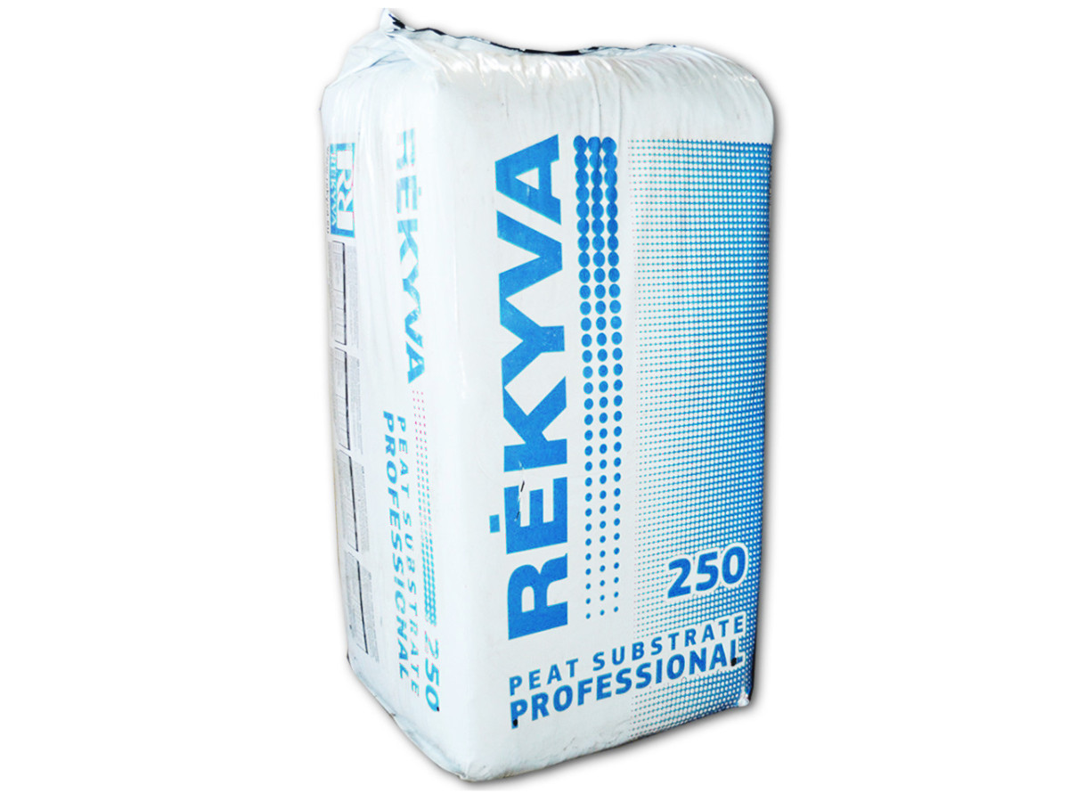 Субстрат Rekyva Remix S для хвойних 250 л, фракція 0-40, pH 5,5 - 6,5 / Рекива Про