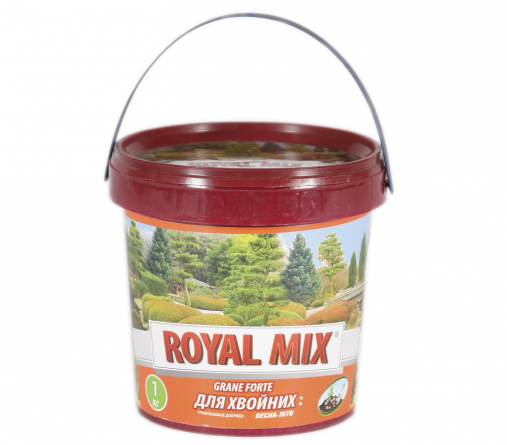 Удобрение Royal Mix GRANE FORTE для хвойных растений (весна-лето), 1 кг