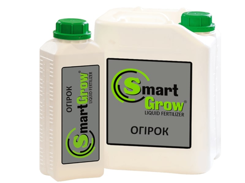 Удобрение SmartGrow ОГІРОК регулятор роста для огурцов с гуматами Смарт Гроу - 10 л