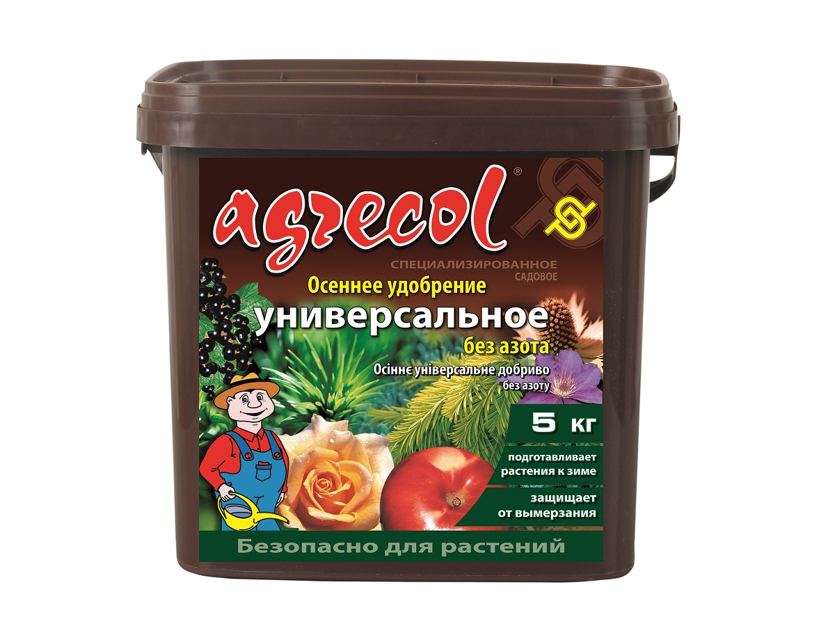 Добриво мінеральне гранульоване Agrecol осіннє універсальне 0-13-27 / 5 кг