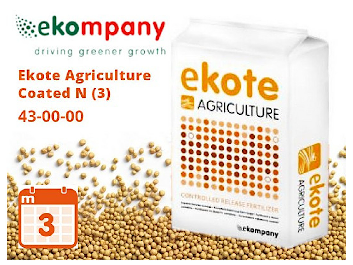 Удобрение Ekote Agriculture Coated N 43-00-00 (3-4 месяца) / 20 кг