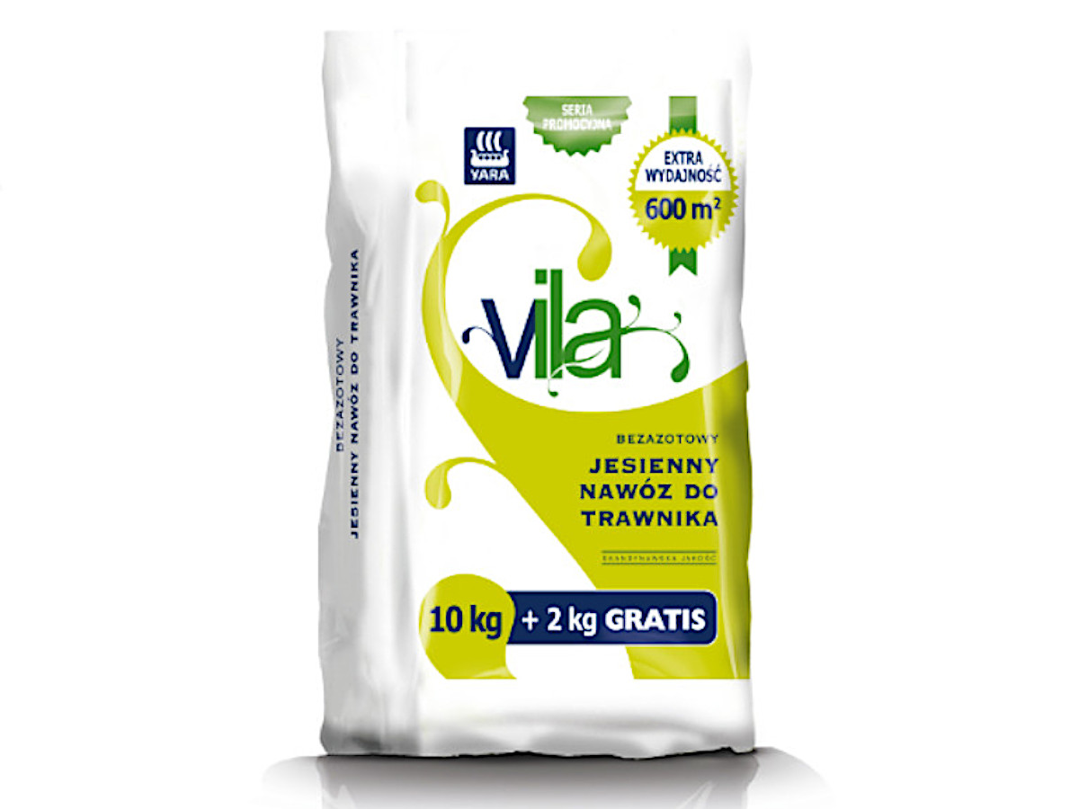 Удобрение Yara Vila для газонов осеннее, 12 кг