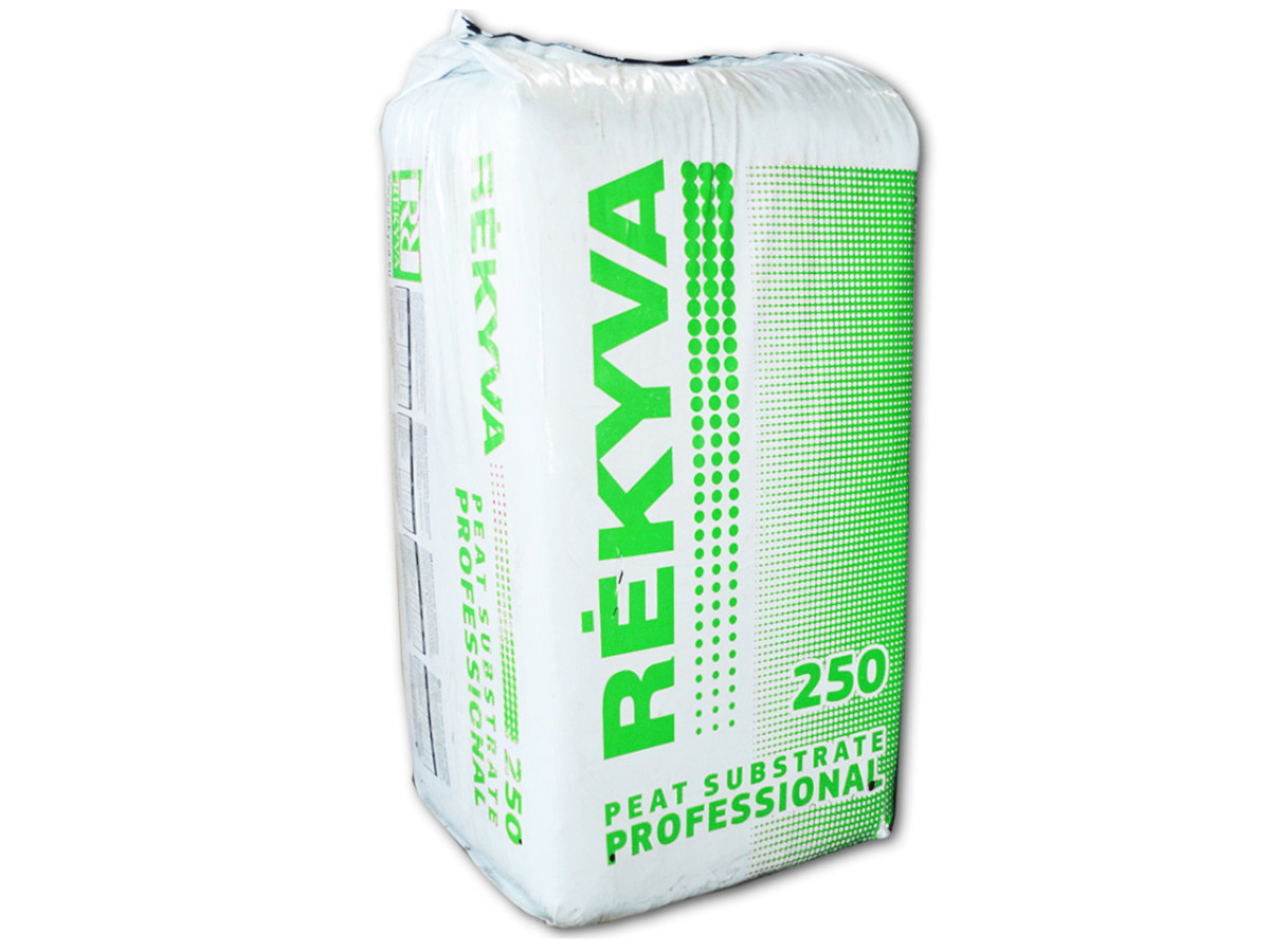 Субстрат Rekyva Remix 1 профессиональній крупный 6000л, фракция 20-40, pH 5,5 - 6,5, удобрения 0 г/л / Рекива Ремикс 0