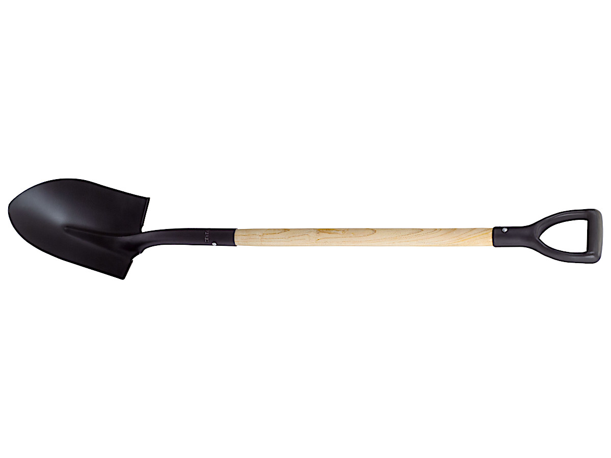 Лопата с деревянной ручкой штыковая 124 см Штокер Stocker 2251