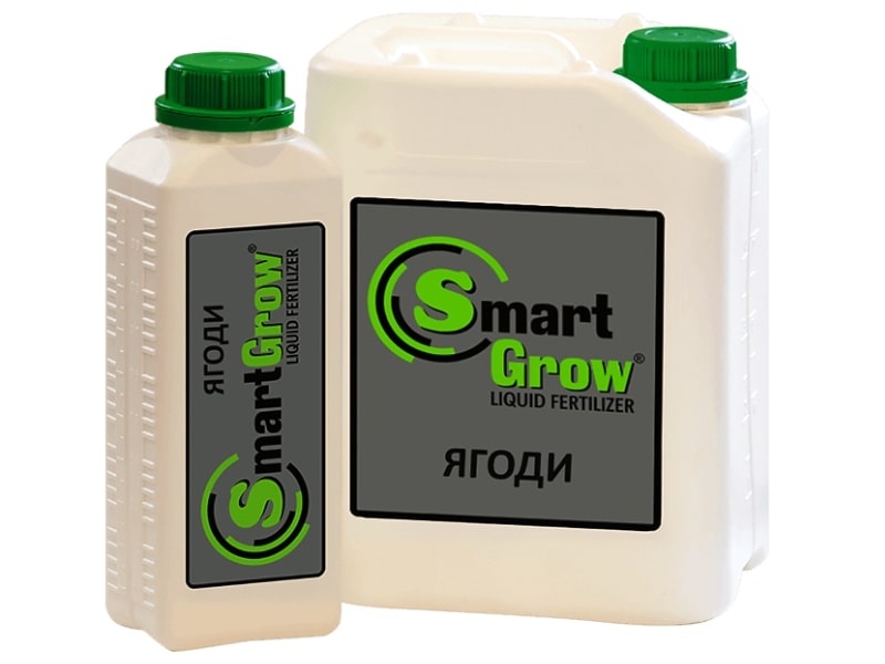 Добриво SmartGrow ЯГОДИ регулятор росту для ягідних з гуматами Смарт Гроу - 10 л