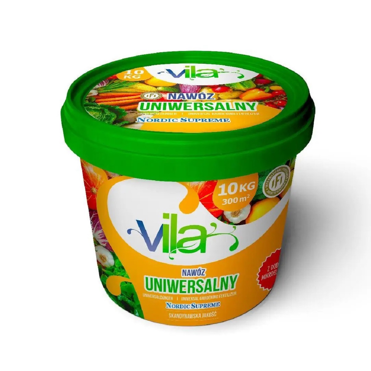 Удобрение Yara Vila Nordic Supreme универсальное 10 кг ведро / Яра Вила Нордик Суприм