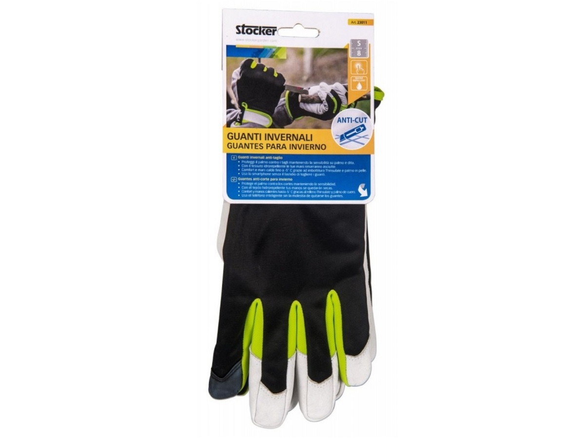 Рукавиці-перчатки Stocker 23013 10/L зимові з захистом від порізів / Штокер 23013