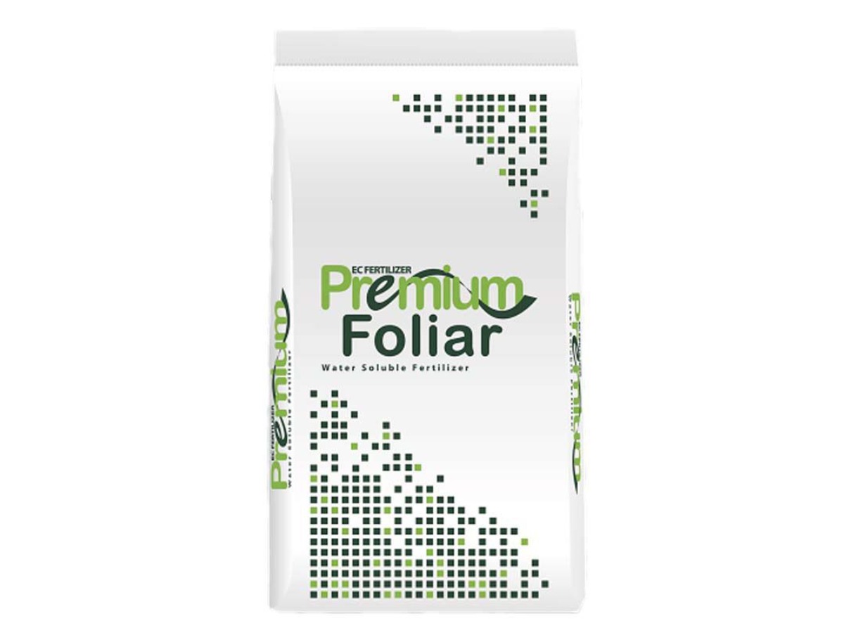 Удобрение водорастворимое Premium Foliar 4-8-36+3MgO+TE / 25 кг для внекорневой подкормки