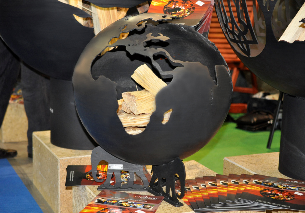 Вогняна куля "Глобус" (сфера), 50 см