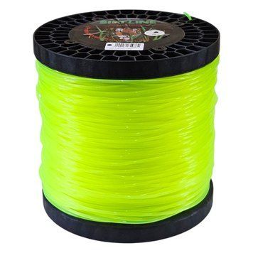Леска для триммера Сиат круглая 3,3 мм x 190 м / Siat Round Yellow Fluo для мотокосы 121600900228 фото