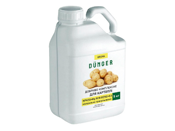 Удобрение комплексное Dunger для картофеля 10-10-12+11S+0,5Mg в канистре, 5 кг / Дюнгер 120400102928 фото