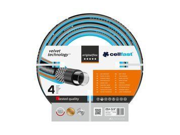 Поливальний шланг Cellfast ORIGINAL FLEX 3/4 дюйма 25 м садовий чотиришаровий / 17-120 120900101577 фото
