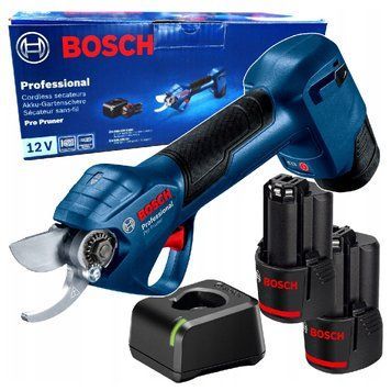 Электросекатор Bosch Professional Pro Pruner с 2 батареями и зарядным устройством 06019K1021 / Бош 121001007101 фото