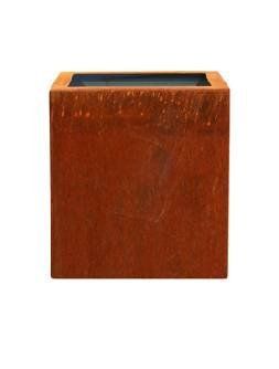 Кашпо Nieuwkoop Superline Cortensteel Trend Topper Op wiel, 40 см 4312674 фото