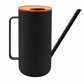 Ручная лейка Epoca Beelove Mug 1,5 л Terra для растений черно-терракотовая / Эпока 25075 120900300233 фото