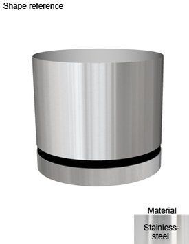 Кашпо Nieuwkoop Superline Standard Plus Op wiel, 42 см 4312793 фото