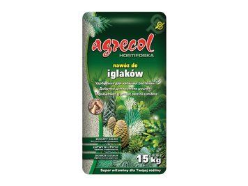 Удобрение минеральное гранулированное Hortifoska Agrecol для хвойных 10-6-23 / 15 кг 120400101011 фото