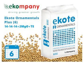 Удобрение Ekote Ornamentals Plus 14-14-14+2MgO+TE (6 месяцев) / 25 кг 120400102372 фото