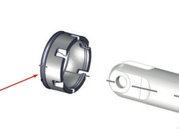 Сменная деталь Felco 822/13b / втулка шатуна Фелкотроника 820, 822 1210014002027 фото
