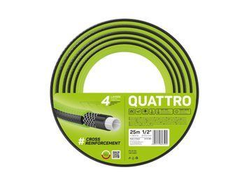 Поливальний шланг Cellfast QUATTRO 1/2 дюйма 25 м садовий чотиришаровий / 10-065 120900101533 фото