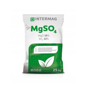 Добриво водорозчинне Intermag Сульфат Магнію 16% MgO, 32% SO3, 25 кг для фертигації, 25 кг / Інтермаг 120400103905 фото