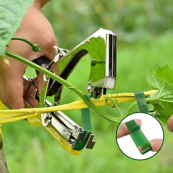 Степлер-сшиватель для растений Agrario TT-04 + Лента Agrario 10 шт + Скобы Agrario / набор Тапенер АграриоTT-04 120600800154 фото