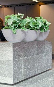 Кашпо Fleur ami Boat anthracite (антрацит), 12 см 4710155 фото