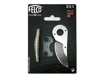 Набор сменных деталей 2/3-1 к Felco 2, Felco 4, Felco 11, Felco 400 / лезвие, пружина, регулировочный ключ 121001401816 фото