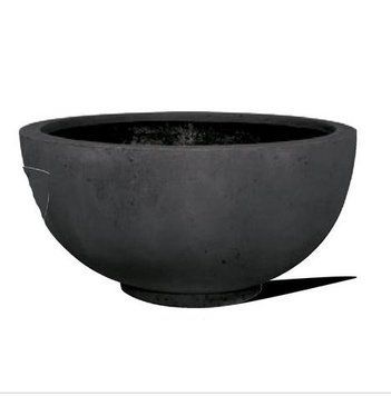 Кашпо Fleur ami Ego Plus anthracite (антрацит), 18 см 4710128 фото