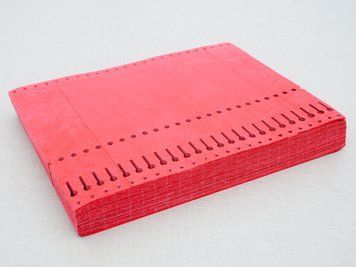 Этикетки-петля для растений TYVEK 1,275 х 22 см, 2500 шт, красные / Тивек 120500100328 фото
