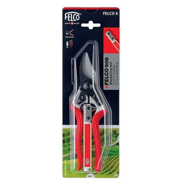 Акционный набор Садовый секатор FELCO 6+ Точилка FELCO 906 / Фелко 6+906 121001004989 фото
