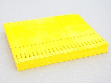 Этикетки-петля для растений TYVEK 1,275 х 22 см, 2500 шт, желтые / Тивек 120500100329 фото