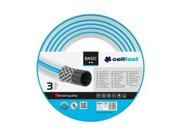 Поливальний шланг Cellfast BASIC 1/2 дюйма 50 м садовий тришаровий / 10-402 120900101539 фото