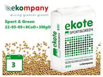Удобрение Ekote Sport & Green 23-05-10+8CaO+4MgO (2-3 месяца) / 25 кг 120400102381 фото