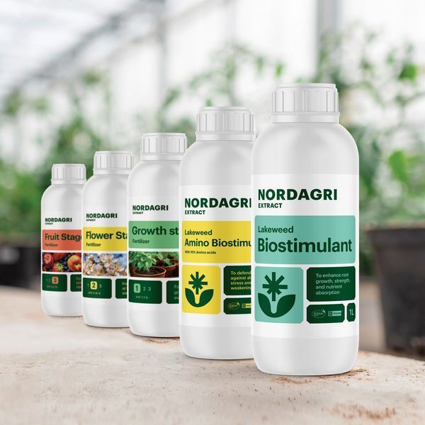 Стимулятор роста NORDAGRI Growth Stage (гуминовые и фульвовые кислоты + удобрения) / 1 л 150200900103 фото