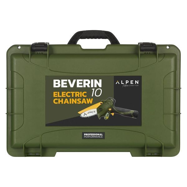 Мини электропила Alpen Beverin 10 с дополнительной цепью и 2 батареями с кейсом / Альпен Беверин 10 121000883103 фото