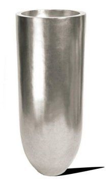 Кашпо Fleur ami Pandora, silver leaf (серебристое), 125 см 4710317 фото