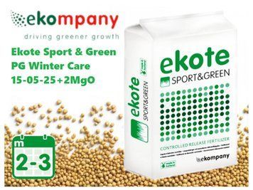 Удобрение Ekote Sport & Green PG Winter Care 15-05-25+2MgO (2-3 месяца) / 25 кг 120400102389 фото