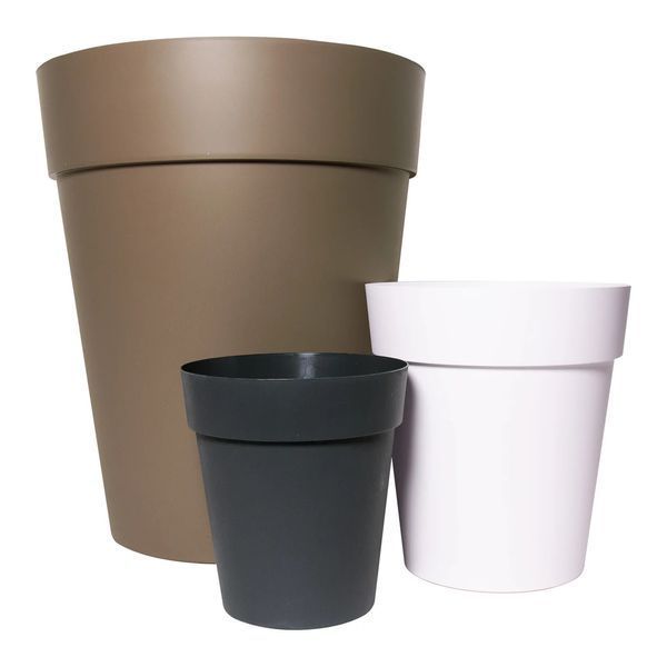 Контейнер-горщик Idel Classic Matte Pot 13 л, 30 см червоний CLCP0030-190 / Італія, круглий для вирощування рослин 120200200972 фото
