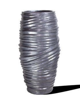 Кашпо Fleur ami Toga aluminium (серебристое), 100 см 4710307 фото