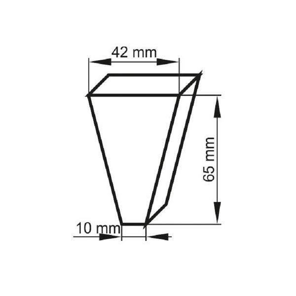Мультипалета - кассета для рассады 96 ячеек (42x42x65 мм) 60 х 40 см, 0,6 мм / Польша 120200800218 фото