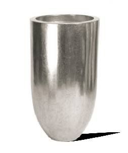 Кашпо Fleur ami Pandora, silver leaf (серебристое), 90 см 4710315 фото