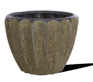 Кашпо Fleur ami Firewood brown (коричневое), 41 см 4710061 фото