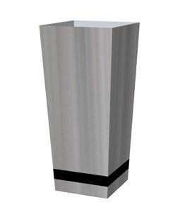 Кашпо Nieuwkoop Superline Trend Conisch Plus Op ring, 79 см 4312858 фото