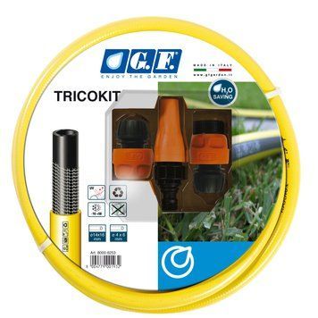 Стартовый набор для полива G.F. Trico Star 1/2" со шлангом 25 м и коннекторами / Джиеф GF80007027 120900102402 фото