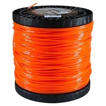 Леска для триммера Сиат квадратная 3 мм x 196 м / Siat Square Orange для мотокосы 121600900223 фото