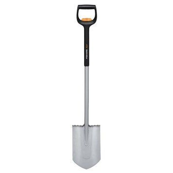 Лопата Fiskars 131300 заостренная с телескопической ручкой / Фискарс 131300 121000663206 фото