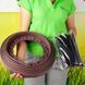 Садовий бордюр Gardener 5,5 см х 10 м + 20 цвяхів, коричневий / Гарденер 120300200333 фото 3