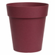 Контейнер-горщик Idel Classic Matte Pot 7,5 л, 25 см бордовий CLCP0025-103 / Італія, круглий для вирощування рослин 120200200992 фото 1