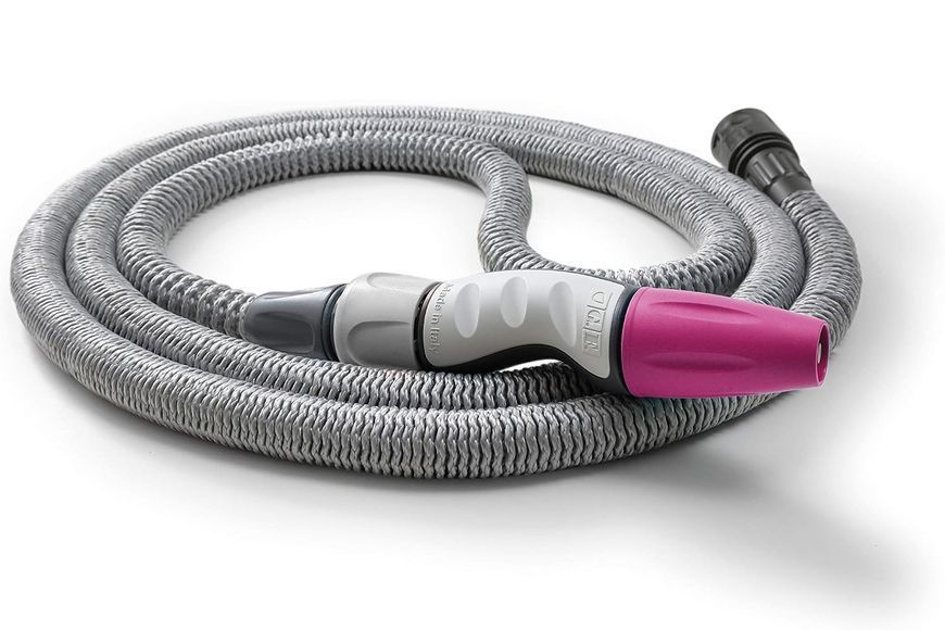 Шланг садовый растяжной с пистолетом и сумкой G.F. Aquapop 3/4" 15 м лайм / Джиеф GF80287600 120900102308 фото